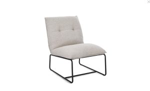 Beżowy fotel Galene Natural